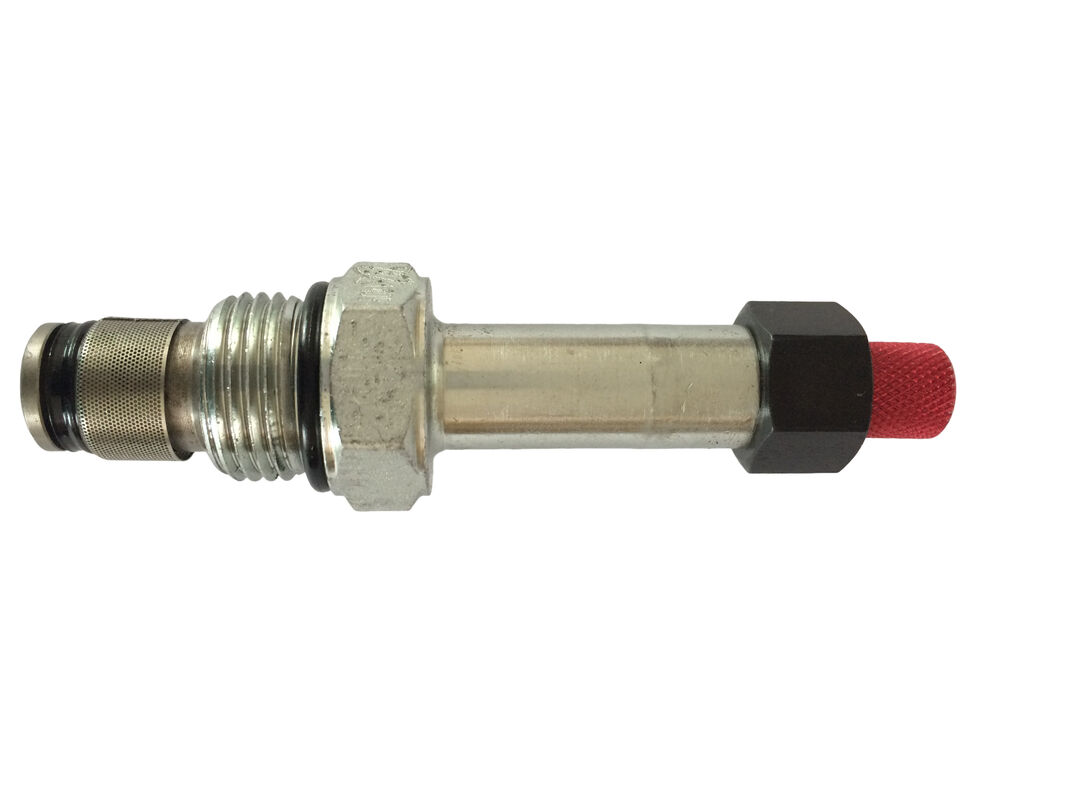 Hydraulic 2 Position 2 Way Normally Closed Solenoid Valve Cartridge With Manual Override